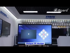 インタラクティブなホワイトボード 平面パネル スマートタッチモニター テレビ 4K 超高画質画面