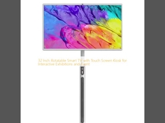 32インチ回転式スマートテレビ インタラクティブな展示やイベント用タッチスクリーンキオスク