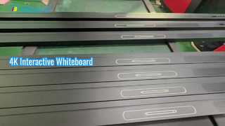 教育用 75 インチ 4K インタラクティブ ホワイトボード