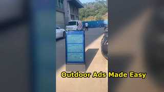 iBoard屋外ポータブルデジタルサイネージ