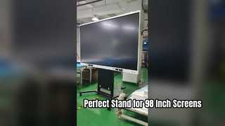 98インチ用の電子モバイルスタンドが必要ですか?これをチェックしてください。