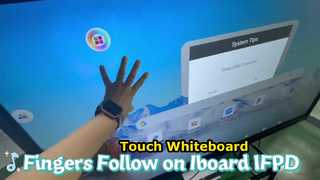 iBoard IFP でフィンガーズフォロー