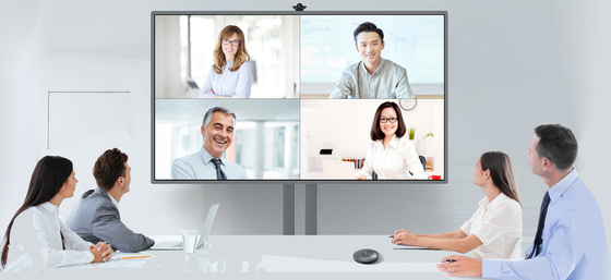 65"接触スマートな相互フラット パネルの20ポイントの1 PCのすべての寿命50000 Hrsの
