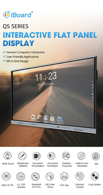 3840*2160 HD赤外線相互Whiteboard、セリウム学校教育のためのスマートな板TV