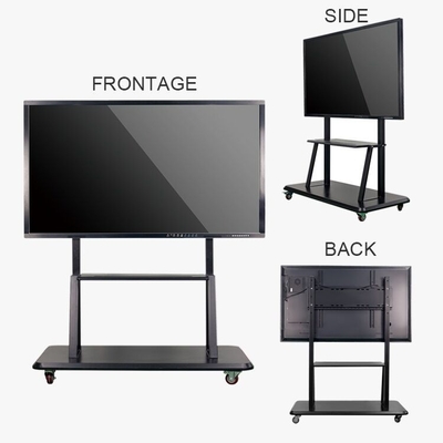 55" 86" インタラクティブなホワイトボード スタンド 200KGS 標準 VESA 簡単に使用し,インストール