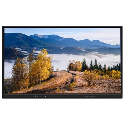 Iboard インタラクティブなホワイトボード Win 10 Android 13 フィンガータッチテレビディスプレイ 65 75 86 インチ 教室でのビジネスミーティング