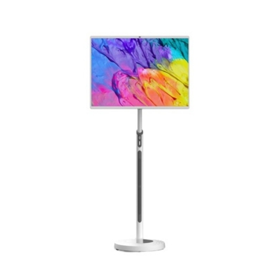 32インチ アンドロイド ポータブルテレビ LCDタッチスクリーン 回転式WiFi フロアスタンドスマートテレビ バッテリー付き