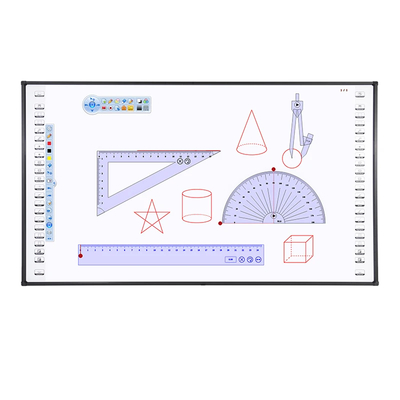 10タッチポイント 赤外線 インタラクティブなホワイトボード ドライ消去 サポート USBポート