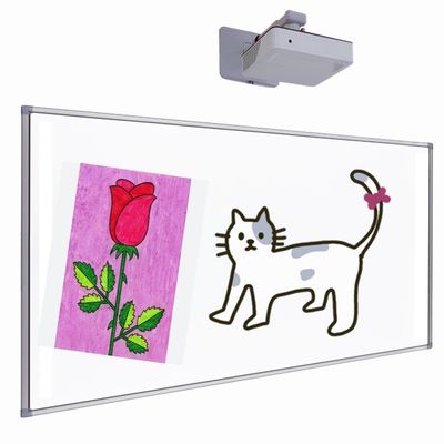 102インチ インタラクティブなプロジェクターボード iBoard 工場の学校教室