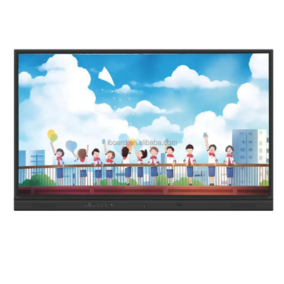 65 75 86 インチ 20 タッチ アンドロイド インタラクティブ フラット パネル 4000:1 対比 6ms WIFI ホットスポット HDMI/VGA/USB出力