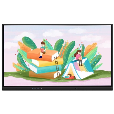 インタラクティブなフラットパネルとAndroid WIN 10システム 20タッチポイント 無線シェア ハンド認識 教育のための教育