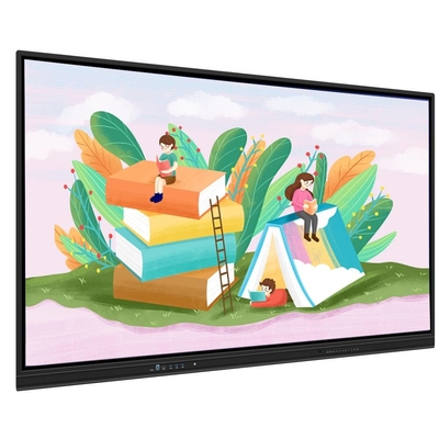 インタラクティブなフラットパネルとAndroid WIN 10システム 20タッチポイント 無線シェア ハンド認識 教育のための教育