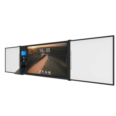 75インチ Android Windows オールインワン インタラクティブなフラットパネルディスプレイ 20タッチポイント 13MP カメラと 6Mic ビジュアライザー
