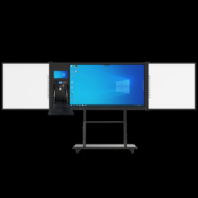 75インチ Android Windows オールインワン インタラクティブなフラットパネルディスプレイ 20タッチポイント 13MP カメラと 6Mic ビジュアライザー