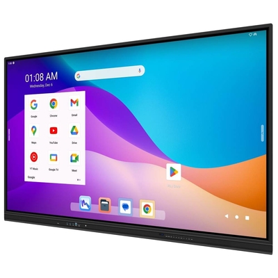 ワイヤレスシェア 20タッチポイント Android 14 インタラクティブなホワイトボード Usb Type-c Hdmi ポート 学習用