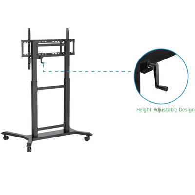 55" 86" インタラクティブなホワイトボード スタンド 200KGS 標準 VESA 簡単に使用し,インストール