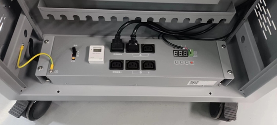充電カート AC充電 DC充電 USB Type A Type C 貯蔵庫 IPad 車輪付き充電キャビネット 教室用