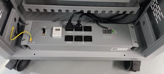 CE AC 充電 DC 充電 USB Type-A Type-C 貯蔵庫 IPad 充電カート 車輪付きモバイル 充電キャビネット