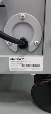 CE AC 充電 DC 充電 USB Type-A Type-C 貯蔵庫 IPad 充電カート 車輪付きモバイル 充電キャビネット