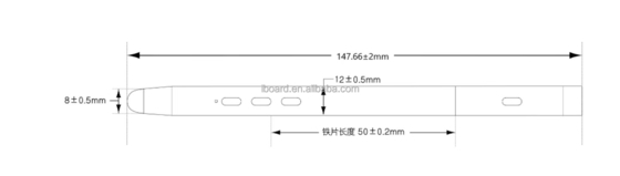 マイクロUSB インテリジェントペン 2.4GHz RF インタラクティブなタッチパネルのためのワイヤレス Android Pen タッチ画面モニター