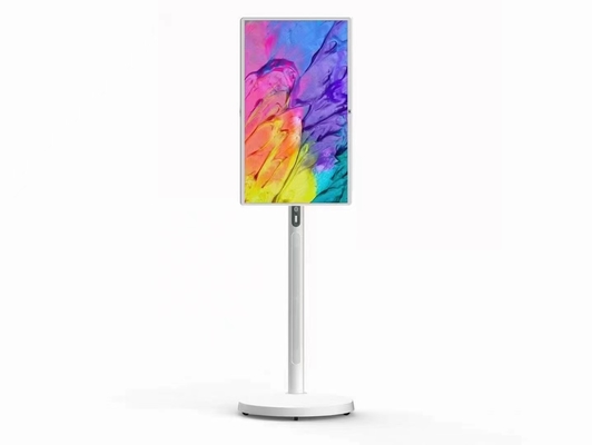 ポータブル スマートタッチスクリーン 32インチ モバイル LCD 13MP カメラ内蔵 Android 14 8+128G for KTV Home Bar