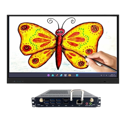 4K HD 65 75 インチ スクール インタラクティブ ホワイトボード LCD ディスプレイ 会議 電子 デジタル インタラクティブ フラット パネル
