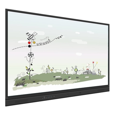 LEDインタラクティブなホワイトボード 98インチ Android 14 Wifi HDMI VGA DP 50ポイント 小学生のための教学ソフトウェア