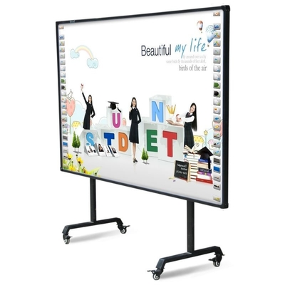 IRインタラクティブなホワイトボード 82 96 インチ 20タッチポイント 16:9 4:3 投影板 USB接続