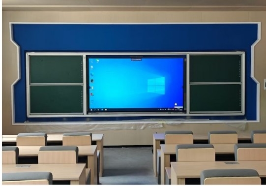学校でのダイナミックなプレゼンテーションとミーティングのためのオプションのエアシェア機能を持つインタラクティブなインテリジェント・ブラックボード