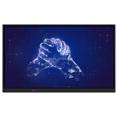 65インチタッチスクリーン インタラクティブなデジタルホワイトボード スマートボード 黒色LCD スマートボード 学校会議用