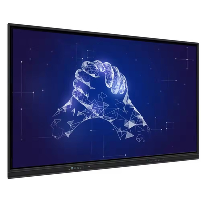 65インチタッチスクリーン インタラクティブなデジタルホワイトボード スマートボード 黒色LCD スマートボード 学校会議用