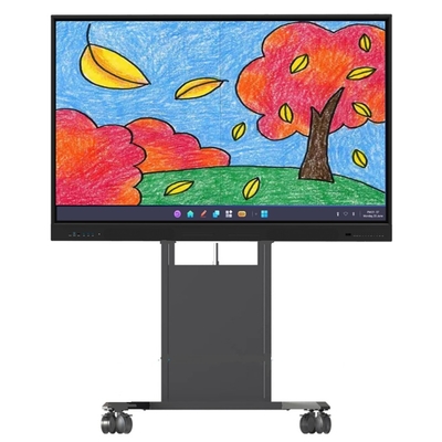 電子モバイル スタンド 高さ 調整可能 または 床 スタンド インタラクティブ ボード テレビ スタンド