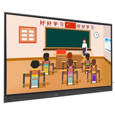 インタラクティブなフラットパネル 98 110 インチ大型テレビ スマートタッチスクリーン Android PC グーグルストア ワイファイ 教師用ソフトウェア ツール 学校オフィス用クラウドリソース