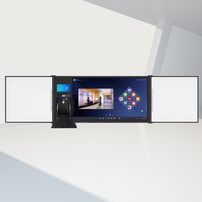 ファクトリーマルチ機能 20点タッチ 4kディスプレイ 相互接続 ナノ黒板 スマートホワイトボード 教用グリーンボード