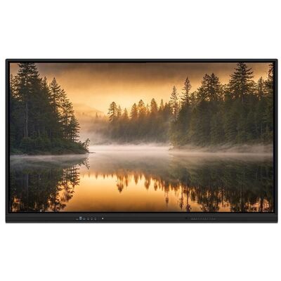 4K 65 75 86 98 110インチ アンチ・ブレア・テンプレート パネル インタラクティブ スマート ホワイトボード IR モニター スーパー スリム フレーム コンピュータ モニター 学校会議 研修イベント