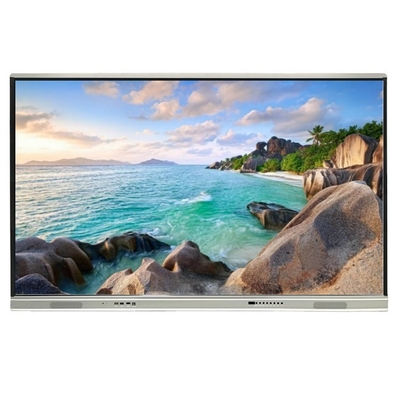 工場直行 Android 14 インタラクティブなフラットパネル 高コントラスト 1200:1 カーソール速度 100 ドット/S 20 タッチポイント スクリーンシェア インタラクティブなホワイトボードに対応