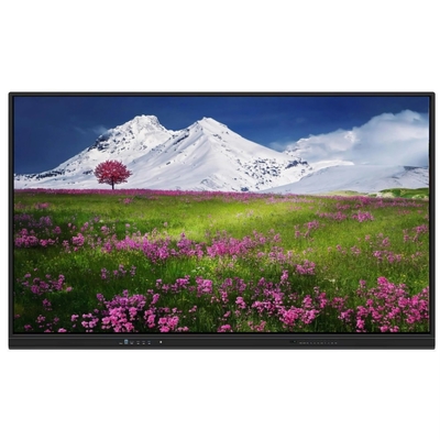 工場直行 Android 14 インタラクティブなフラットパネル 高コントラスト 1200:1 カーソール速度 100 ドット/S 20 タッチポイント スクリーンシェア インタラクティブなホワイトボードに対応