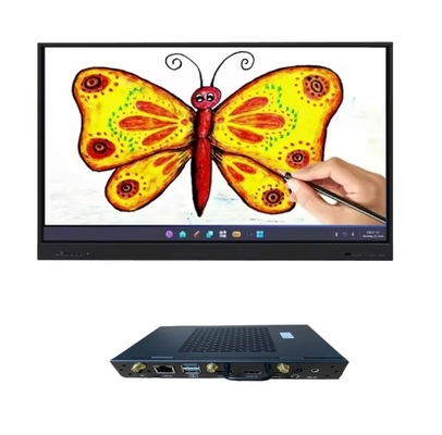 工場直属新品 2025 iBoard OPS コンピュータ ミニ PC 内蔵 Android 13 EDLA IR インタラクティブなホワイトボード スマートタッチスクリーン