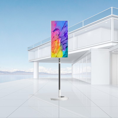 ポータブル 32インチタッチスクリーンキオスク スマートテレビ