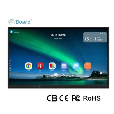 CIboard 65インチ スマートテレビモニター ブラックボード インタラクティブなフラットパネル タッチスクリーン