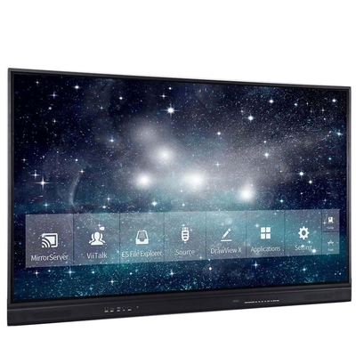 工場価格 4k 55 65 75 85 96 110 インチタッチスクリーン 多言語ソフトウェア Lcd スマートアンドロイドインタラクティブボード
