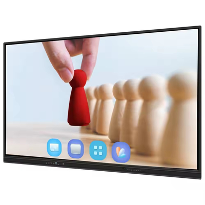 IBoard 55 インチ 4K インタラクティブなホワイトボード EDLA デジタルホワイトボード タッチスクリーン ダブルシステム インタラクティブな教育用フラットパネル