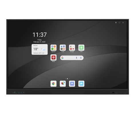 新しいAndroid 75インチ インタラクティブなフラットパネル スマートクラスと会議