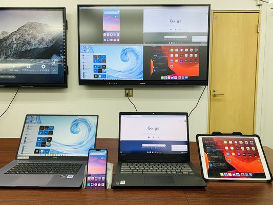システムアップグレード インタラクティブなフラットパネルディスプレイをインフラレッドタッチとインターネットネットワーク上のリモートアップグレードでシンプルにしました