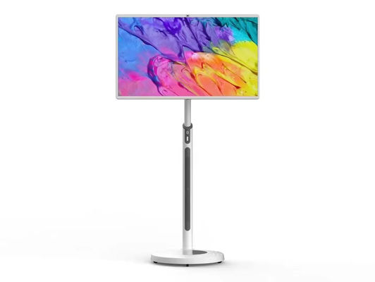IBoard 27 32 インチ Android 13 セル内タッチパネル スマートテレビ LCDタッチスクリーンモニター ローラブル 動くスタンド バッテリー付き回転