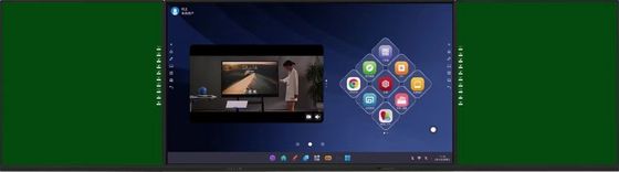 75インチ インテリジェント・ブラックボード 録画可能 インタラクティブなサイドボード 学校用