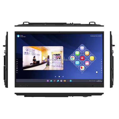 65インチ 4K インタラクティブなホワイトボード スマートボード 赤外線タッチスクリーン インタラクティブなフラットパネル 教育会議