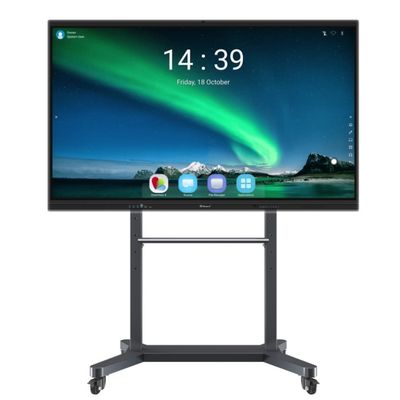 IP 評価 ≥ IP5X の LED インタラクティブ ホワイトボード