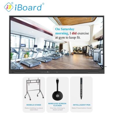 20タッチポイント インタラクティブなタッチスクリーンモニター 16.7M ディスプレイカラーとあらゆる不透明なオブジェクトの書き込みモード