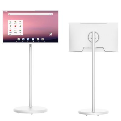 27インチポータブル スマートスクリーン スマートテレビを回転させ 店舗展示/SOHO/屋外用